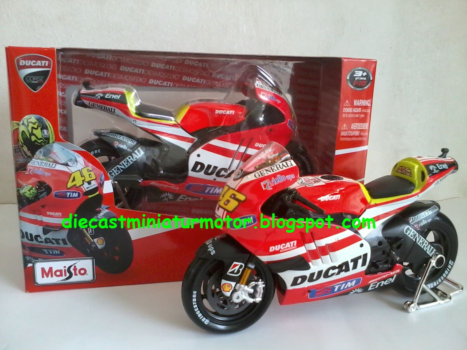 DIECAST MINIATUR MOTOGP REPLIKA MOTOR MOBIL VESPA MOTOCROSS TRAIL