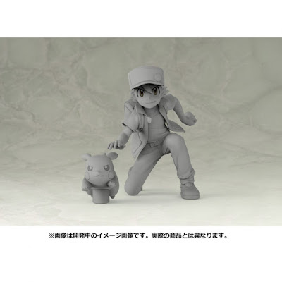 Figuras: Galería de fotos de Red y Pikachu de "Pokemon" - Kotobukiya