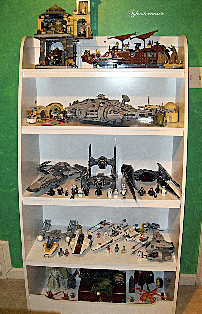 Bookcase Shelves for Lego Display