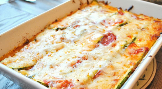 Weight Watchers Zucchini Lasagna Recipe with 9 smart points