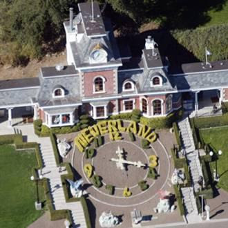 michael jackson neverland clock bird eye view