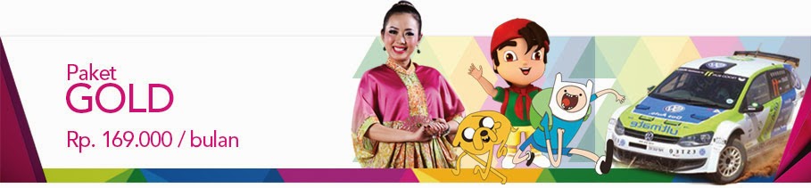 Daftar Channel Paket Gold Transvision