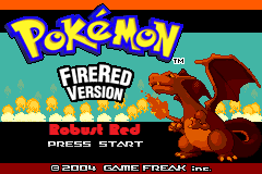 Pokemon Robust Red (GBA)