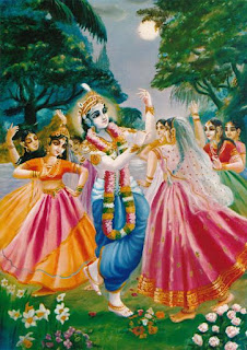 Lord Balarama's Rasa Dance with the Gopis