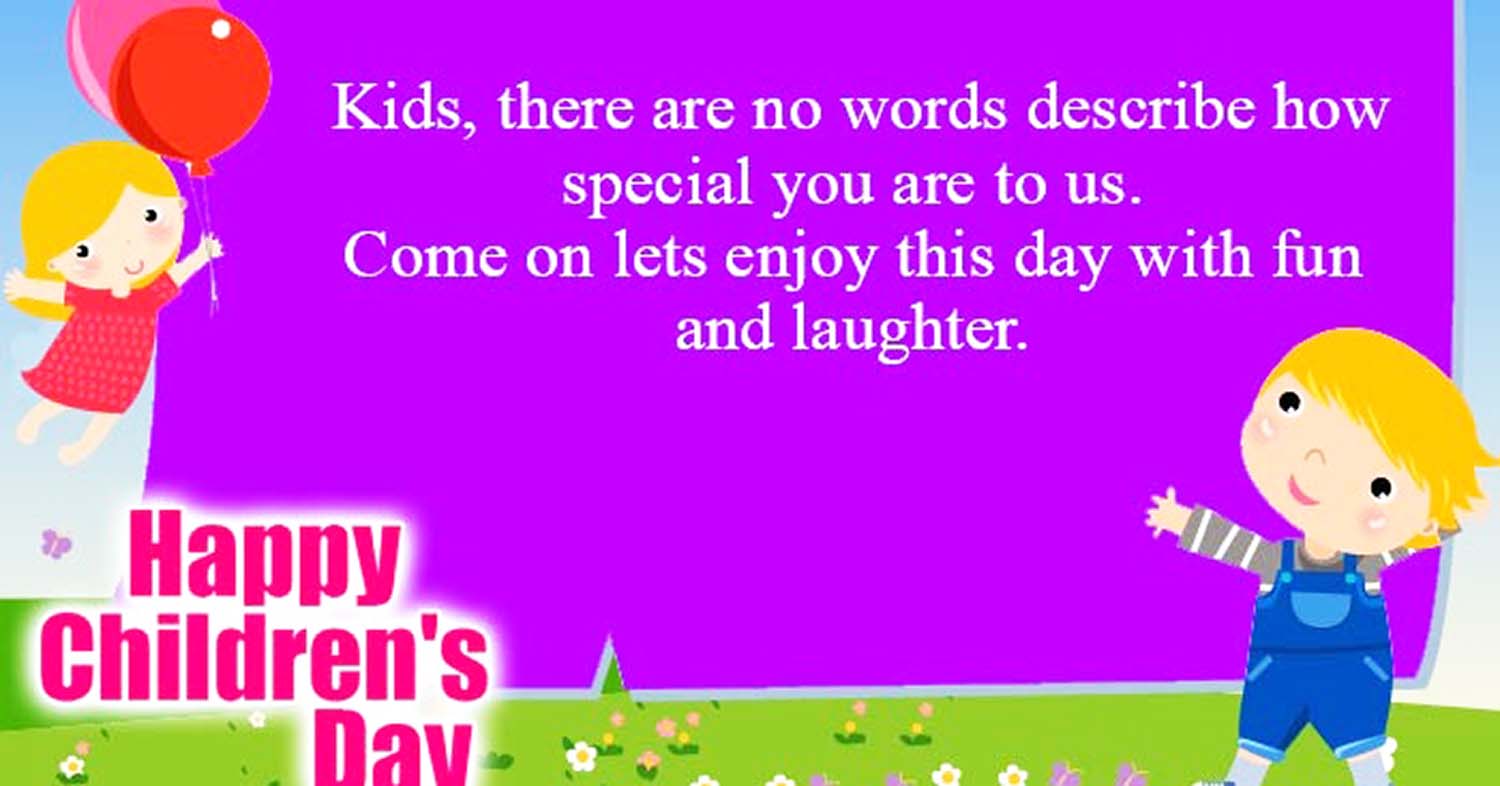 children s day wishes from parents