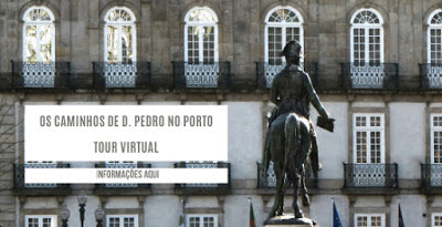 estátua de D. Pedro IV no Porto