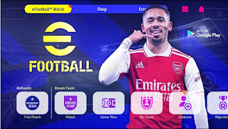 Download eFootball PES PPSSPP 2023 New Menu Best Graphics And Transfer Season 2022-23