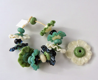 Lampwork beads by Jodie Marshall