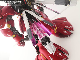 Review de Metal Structure MSN-04 Sazabi, Tamashii Nations.