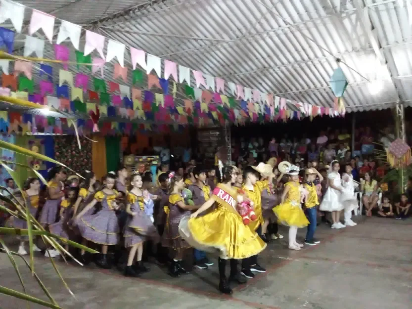 Arraia da Escola Manoel Raimundo Montanha em Guassussê Uma noite de cultura, encanto e alegria