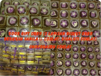 Door Gift Oreo Love + Bunga