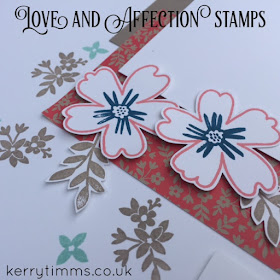 love and affection stamps stampin up kerry timms cardmaking class scrapbook creative crafts papercraft memory making layout photo flowers hobby