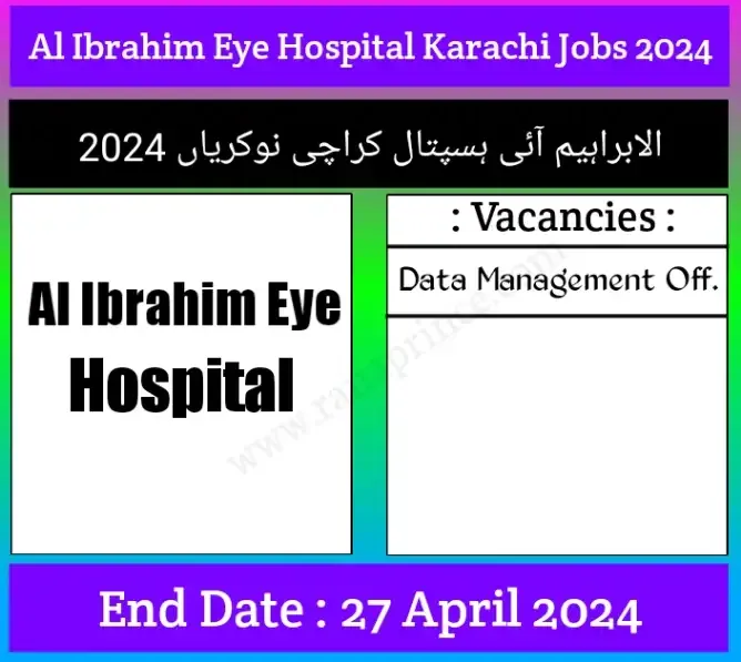 Al Ibrahim Eye Hospital Karachi Jobs 2024