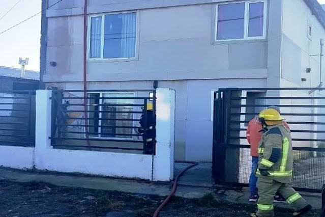 Incendio en una vivienda sin lesionados