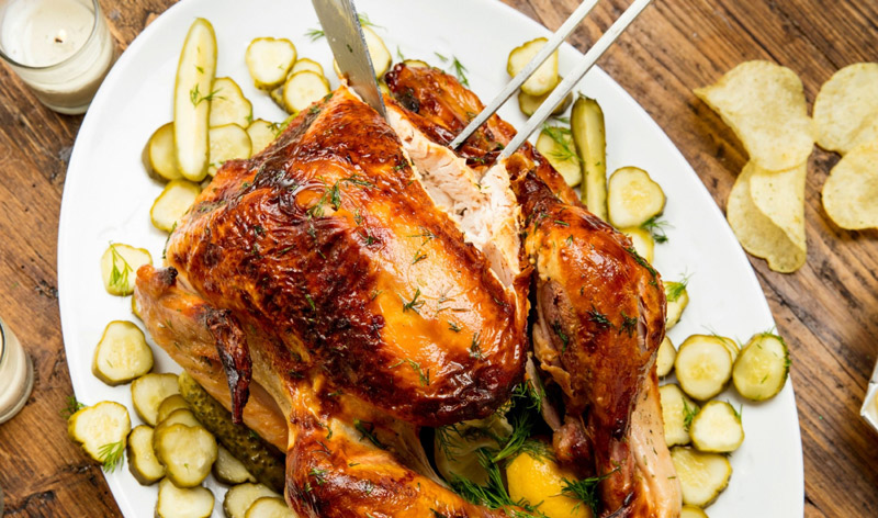 Pickle Brined Turkey Recipe