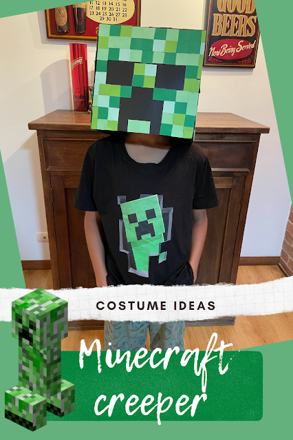 Practical Mom: Halloween Costume Ideas Minecraft Creeper