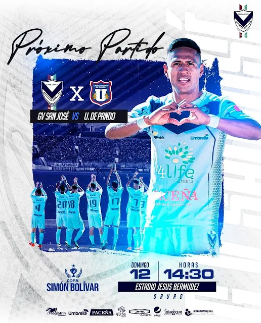 Venta de Entradas GV San Jose vs Universitario de Pando