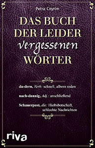 Das Buch der leider vergessenen Wörter