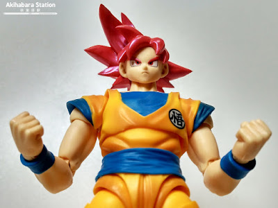 S.H.Figuarts Super Saiyan God Son Goku de Dragon Ball Super - Tamashii Nations