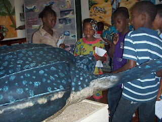 Irmãs Franciscanas Missionárias de Nossa Senhora, são Tomé e Príncipe, Guadalupe, visita museu de história natural, Missão