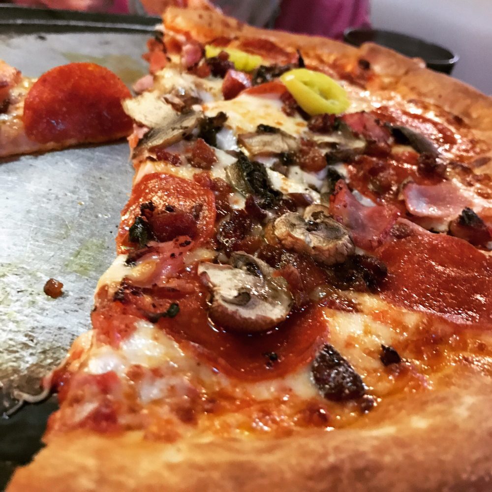 delicious pizzas at Rocky Mountain Pizza Company