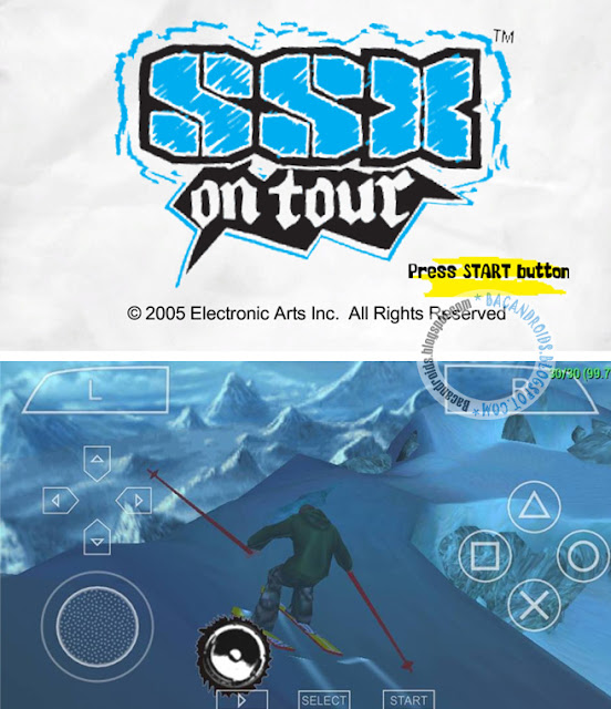 Game SSX On Tour For Emulator PPSSPP Android ISO/CSO HighCompress