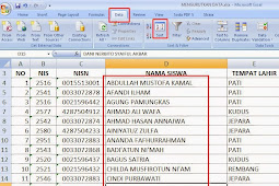 Cara Mengurutkan Data di Excel