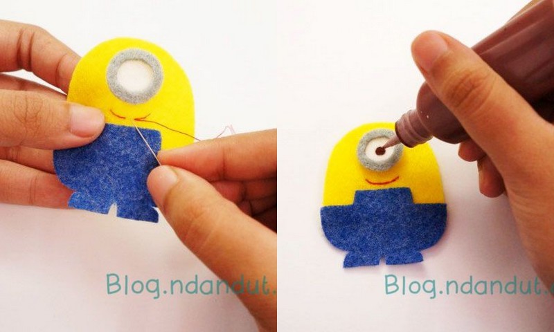 Tutorial Boneka flanel Minions YenRei FlanneL Tutorial Boneka flanel Minions YenRei FlanneL