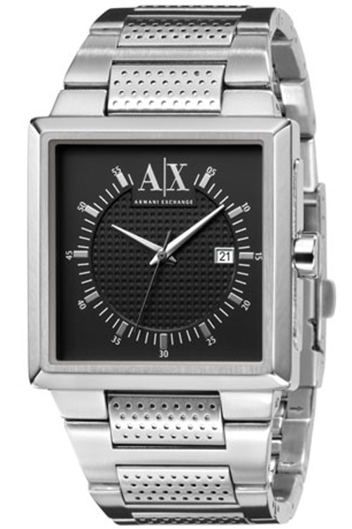 Armani Exchange Square Stainless Steel Mens Watch AX2064