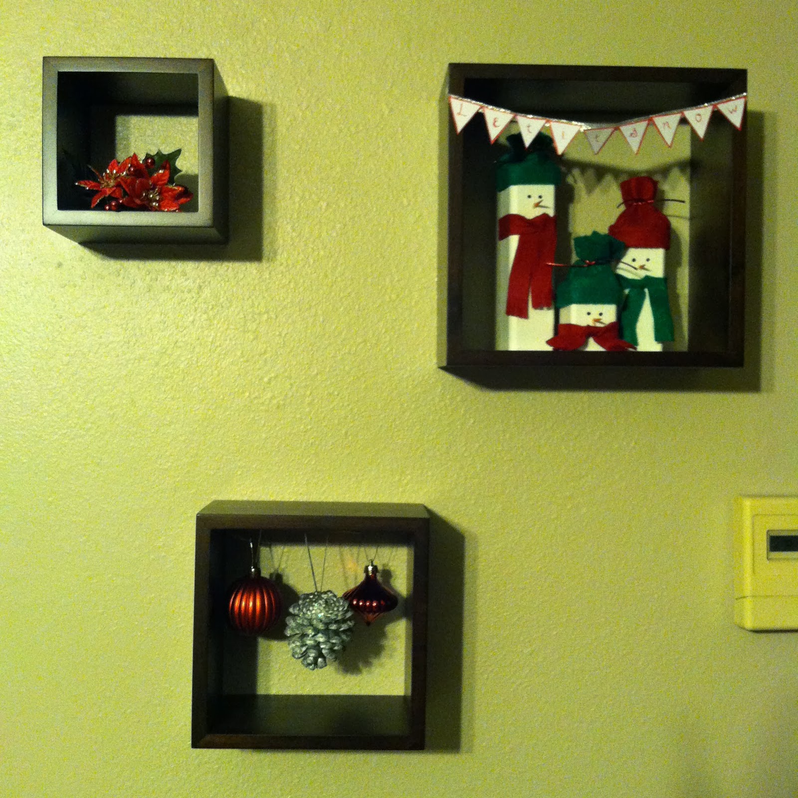  Christmas  Decor  Ideas  Wall Boxes  Lou Lou Girls