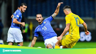 Fulltime 2-1 Italia vs Ukraina