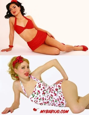 vintage pinup makeup. vintage pinup makeup.