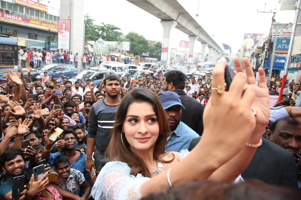 Indian Model Payal Rajput Launches Touch Mobiles Store