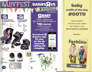 Babies R Us Baby Fest Flyer Fri Sep 8 – Thu Sep 21