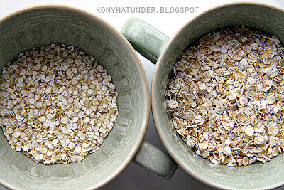 quinoa flakes and porridge oats