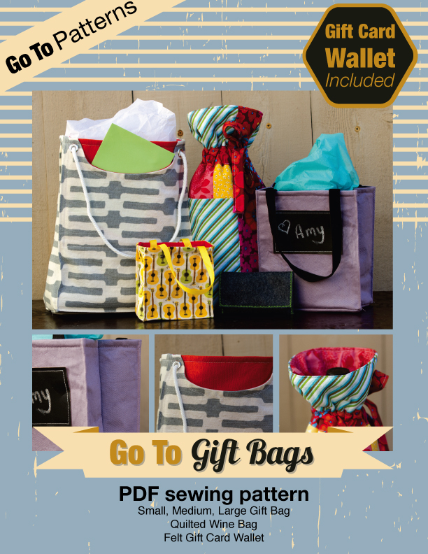 Make Your Own Fabric Gift Bags (Go To Patterns)