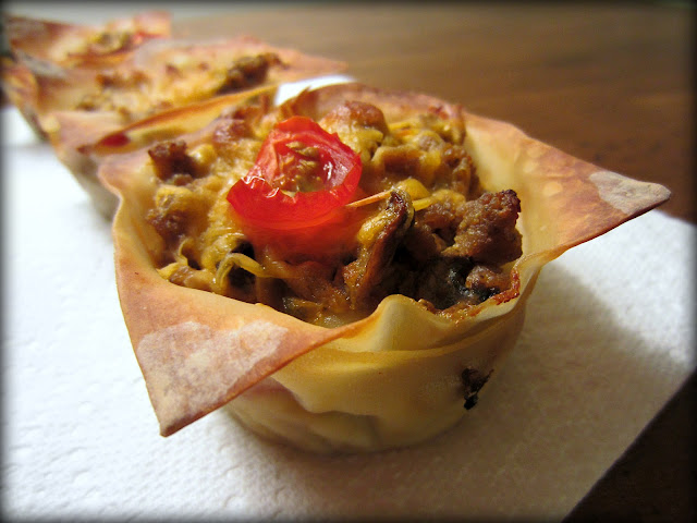 Cheeseburger Cupcake