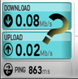 check your speed test connection