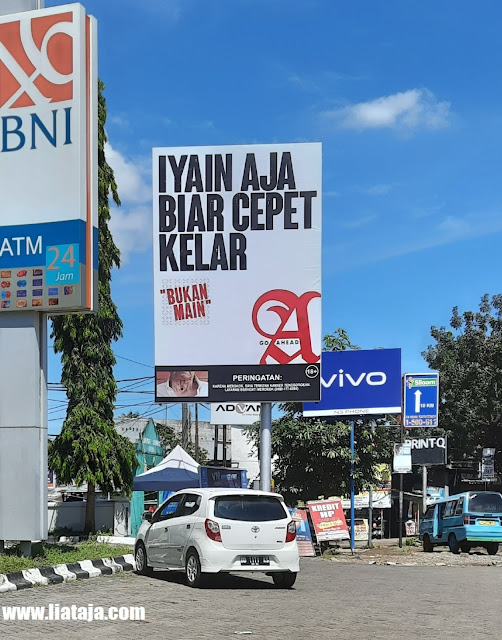 Kumpulan Quotes lucu di Baliho Iklan R0kok A-Mild Go Ahead - liataja.com