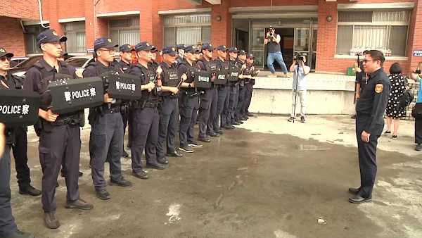 ▲彰化縣警察局局長陳明君表示，本次活動「暴力零容忍」，警方執法立場明確且堅定，絕不讓暴力衝突衍生治安事故，影響信眾安全。（記者林明佑翻攝）