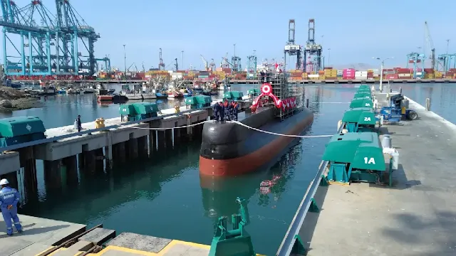 Submarino-BAP-Chipana-inicia-pruebas-de-mar