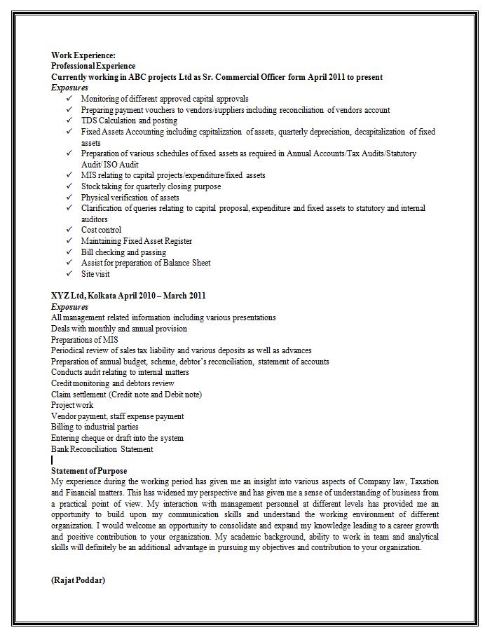 Over 10000 CV and Resume Samples with Free Download ...