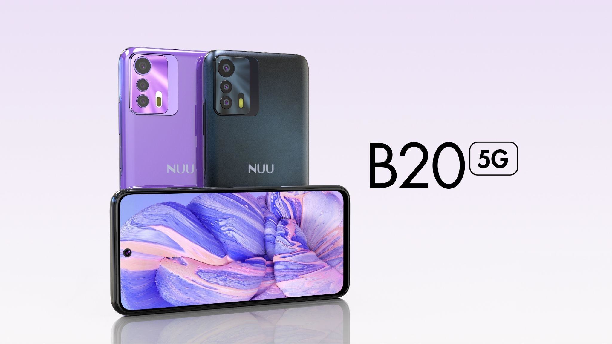 NUU Announces its First 5G Smartphone - the B20 5G