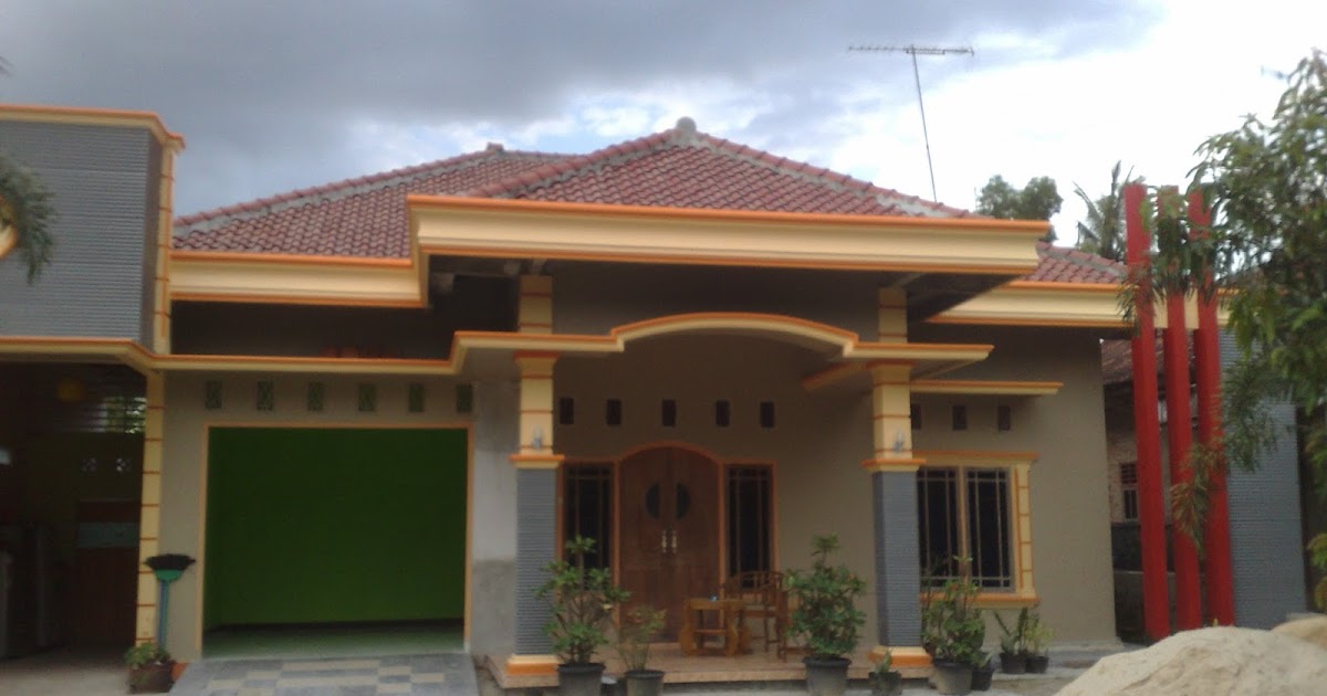 Model Teras  Rumah  Sederhana Di  Kampung  6 Model Gambar 