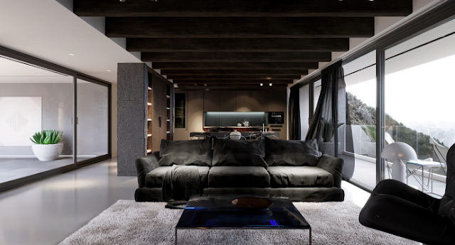 Một số mẫu thiết kế nội thất hiện đại cho phòng khách đơn giản