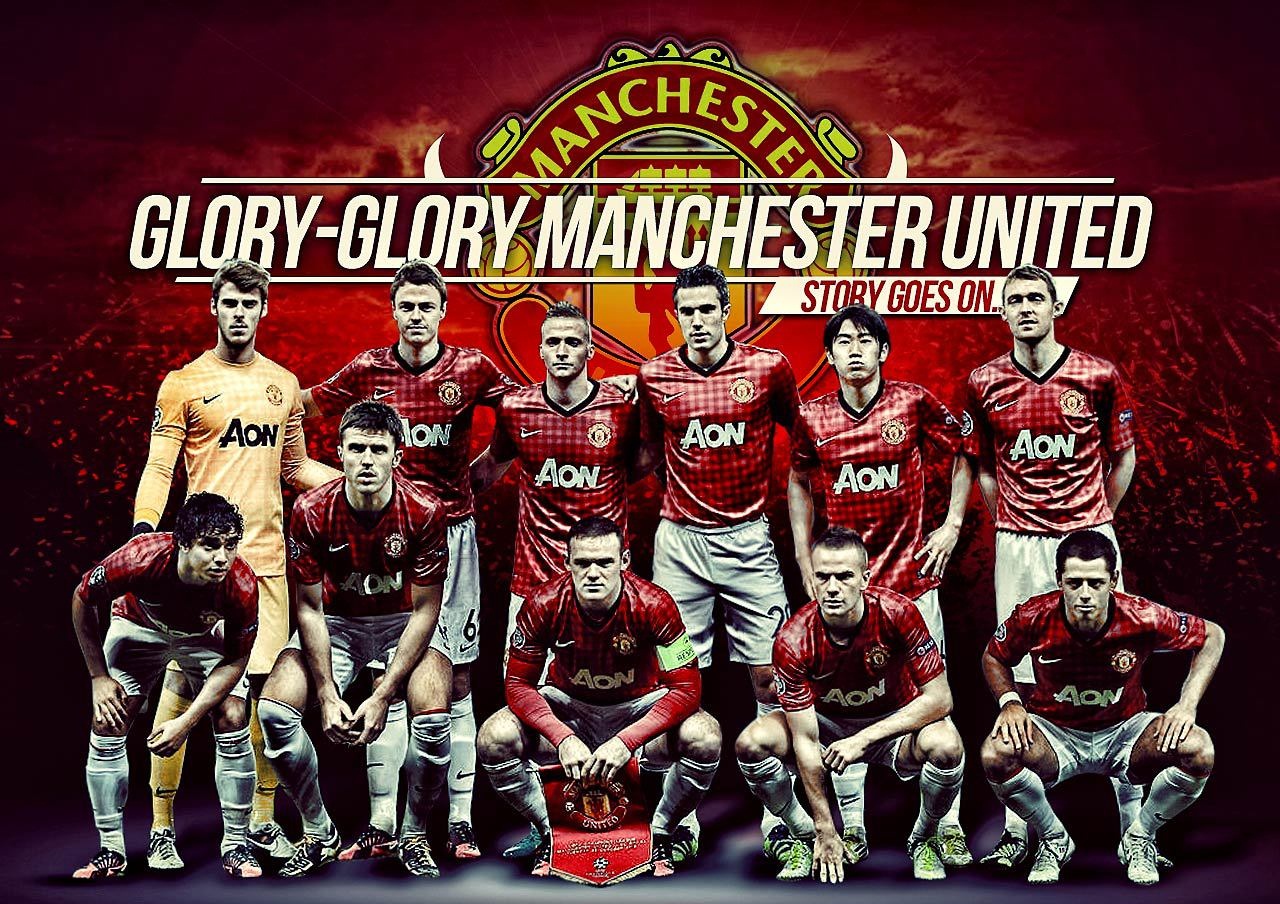 61 Gambar Manchaster United Pemain Logo Dan Wallpaper