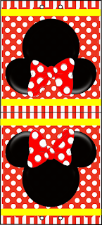 Kit de Minnie Roja para Descargar Gratis.