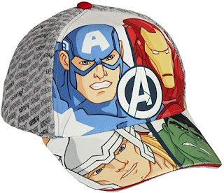 Gorra de Los Vengadores Marvel Iron Man Capitán América Thor Hulk con Correa Ajustable para Playa, excursiones, Viajes. takestop®