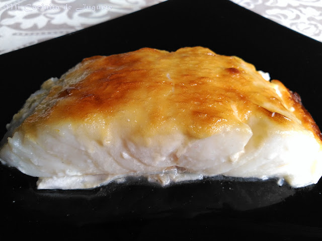 Bacalao Gratinado con Alioli de Miel 