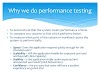 Performance Testing Metrics and Workload Approach using Jmeter